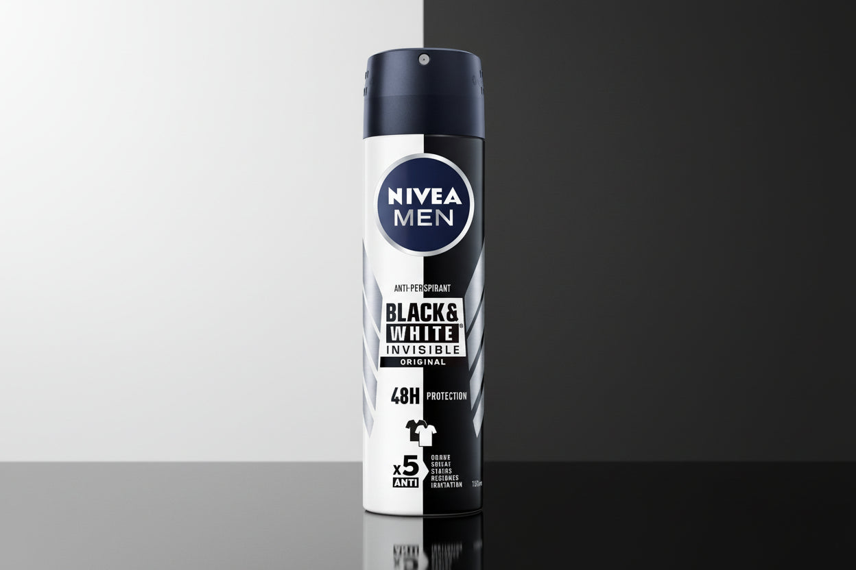 NIVEA MEN A/P INVISIBLE BLACK & WHITE 150ML