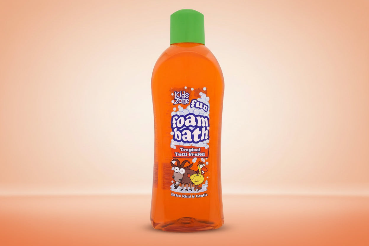 KIDS ZONE FOAM BATH TROP TUTTI FRUITTI 1LTR
