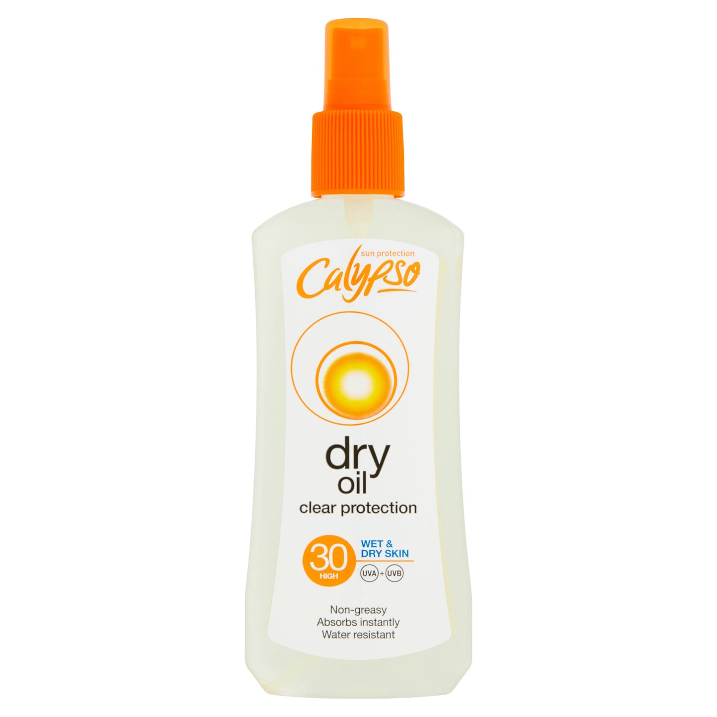 CALYPSO DRY OIL WETSKIN SPF30 200ML.