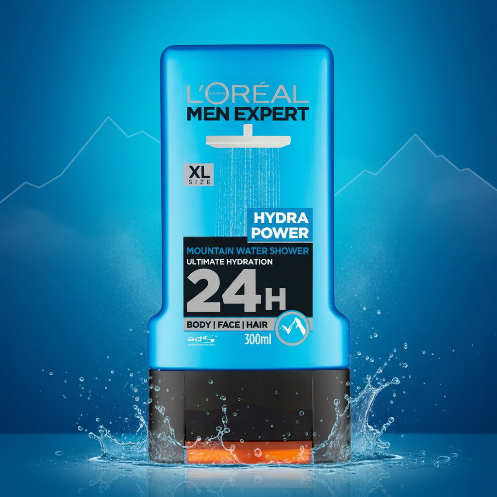 LOREAL MEN EXPERT SHOWER GEL HYDRA POWER 300ML
