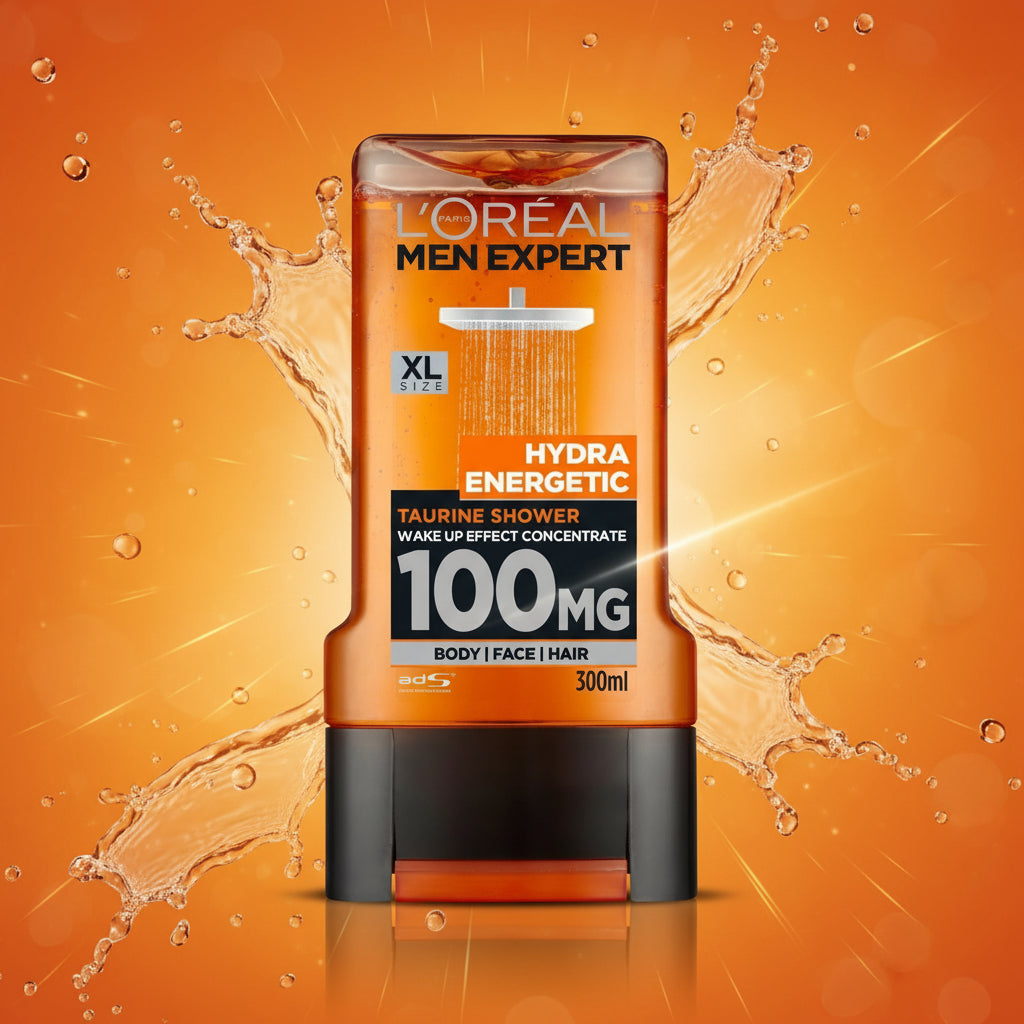 LOREAL MEN EXPERT SHOWER GEL HYDRA ENERGETIC 300ML