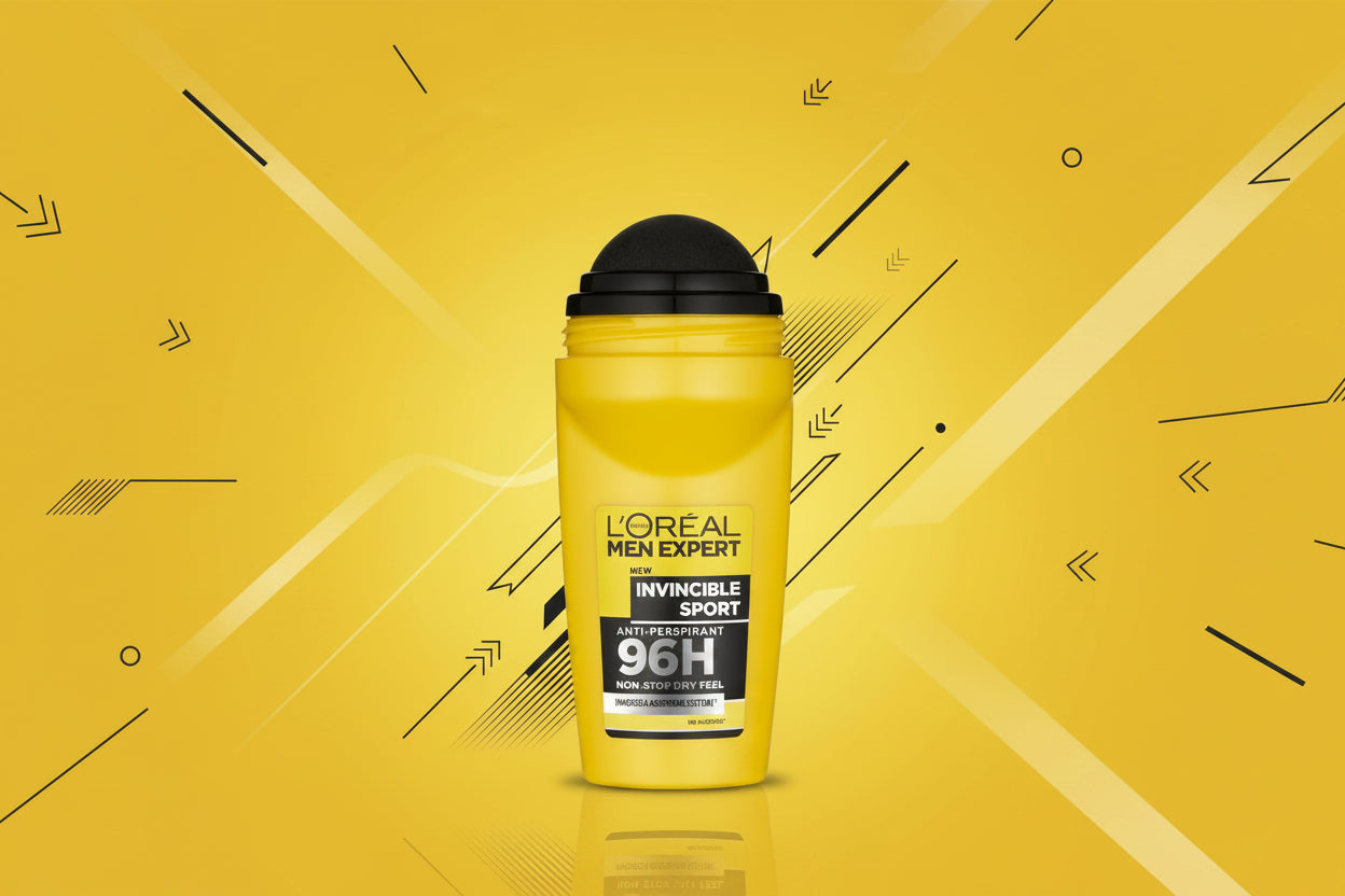 LOréal Men Expert Invincible Sport Roll-On Deodorant 50ml | Imported from UK 🇬🇧