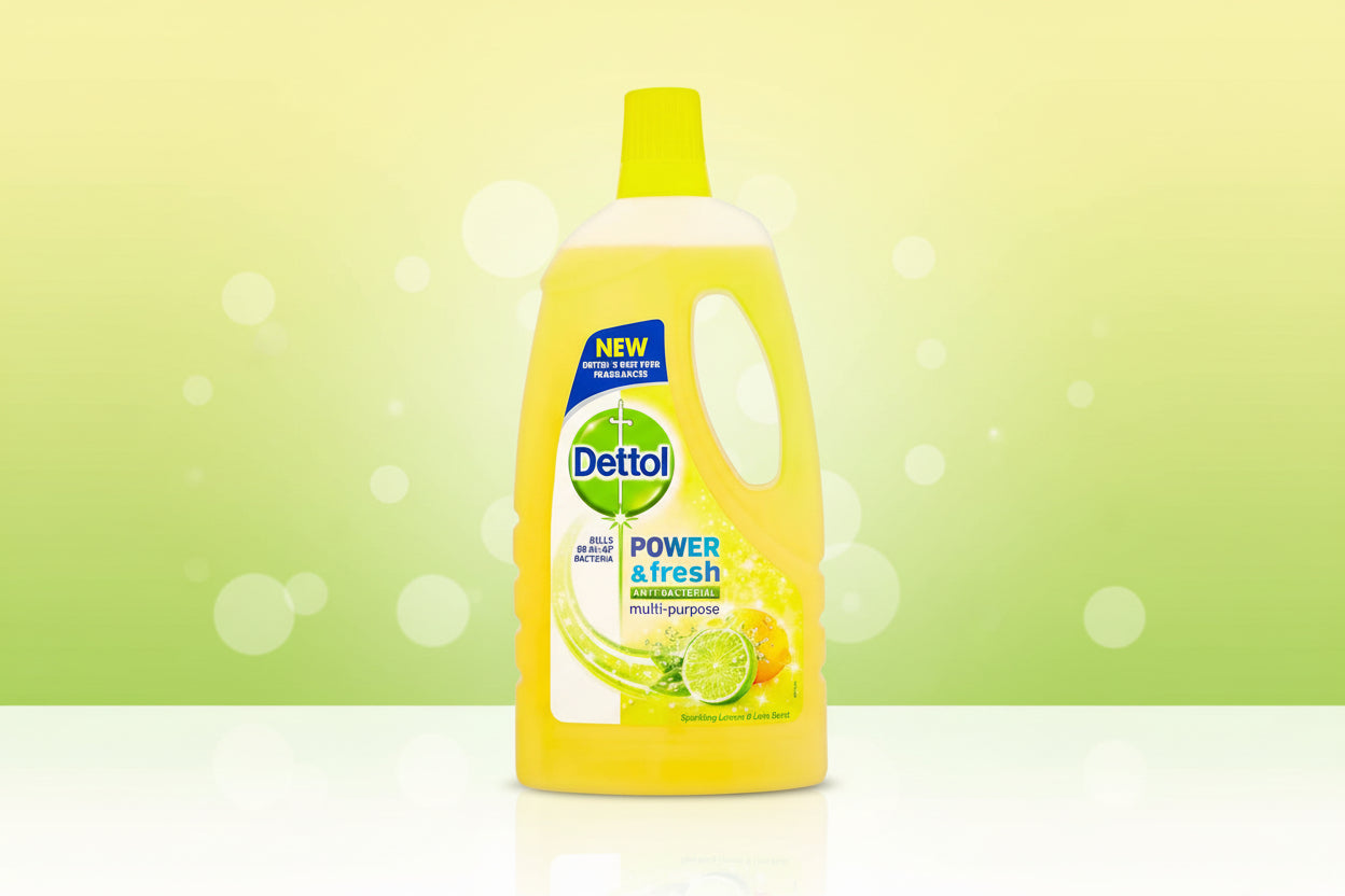 DETTOL C&F FLOOR CLEANER LEMON & LIME 1LTR.