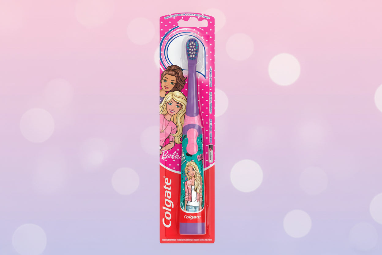 COLGATE TOOTHBRUSH BATTERY BARBIE