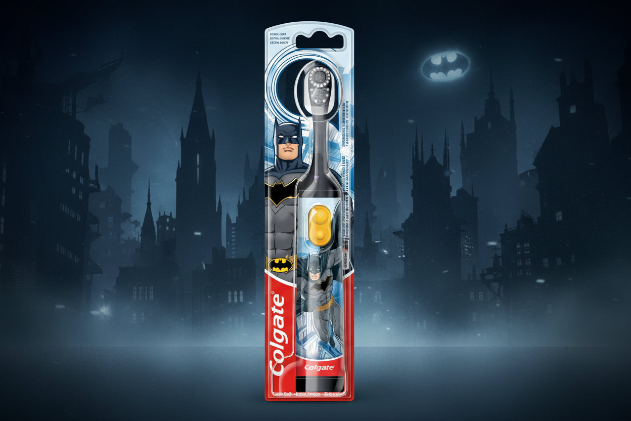 COLGATE TOOTHBRUSH BATTERY BATMAN