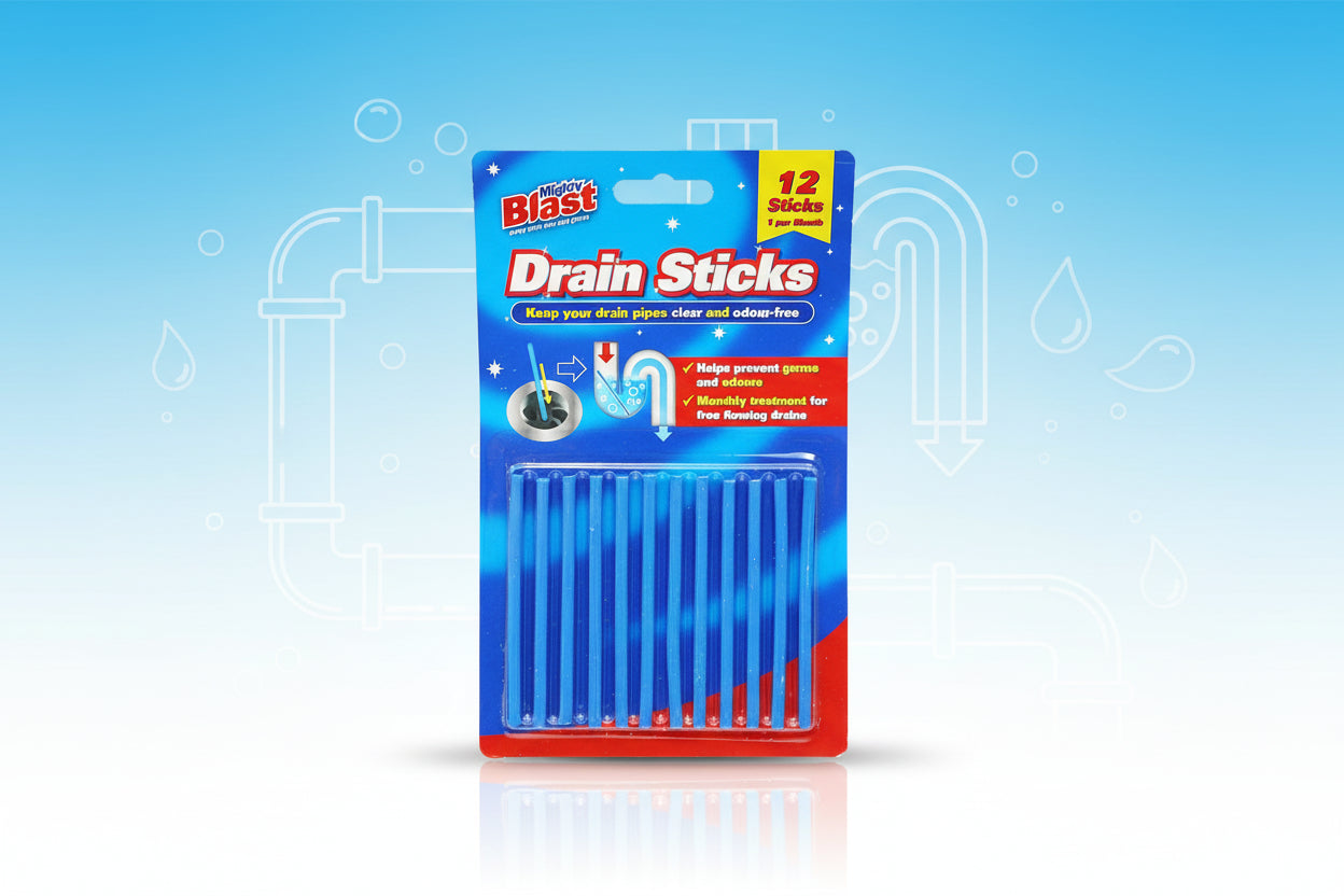 DRAIN STICKS IN DISPLAY 12 Pkt