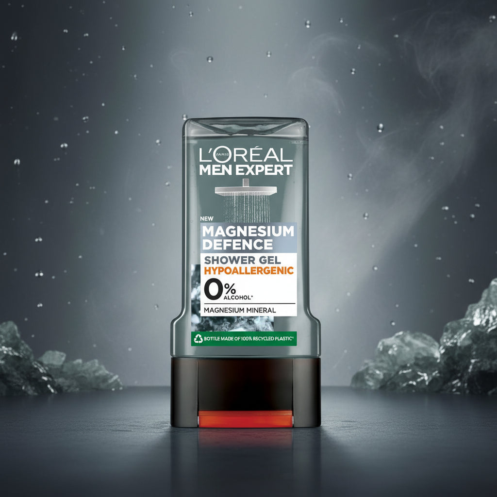 LOREAL MEN EXPERT SHOWER GEL MAGNESIUM HYPO 300ML