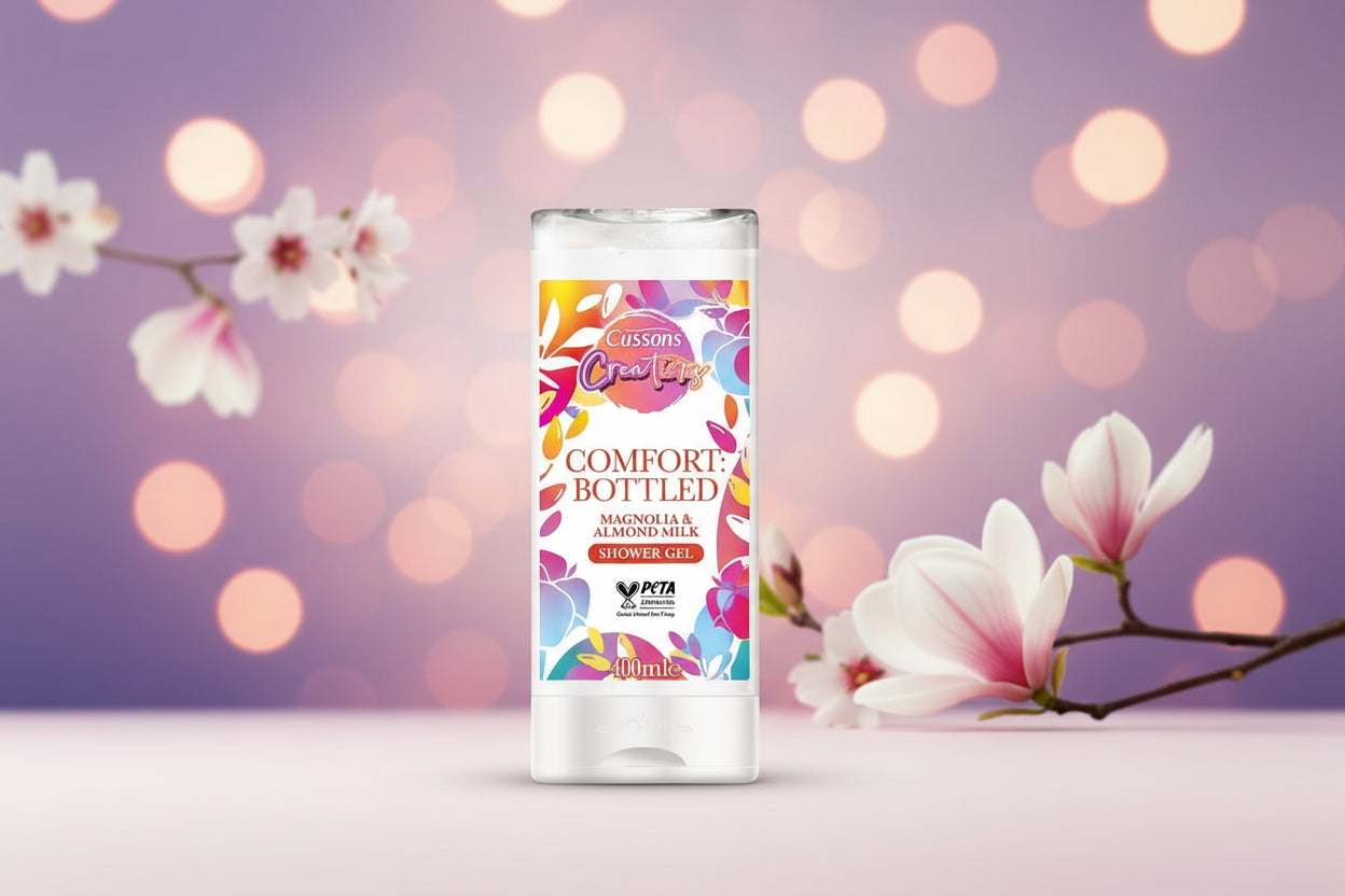 Cussons Creations Shower Gel Magnolia & Almond 400ml | Imported from UK 🇬🇧
