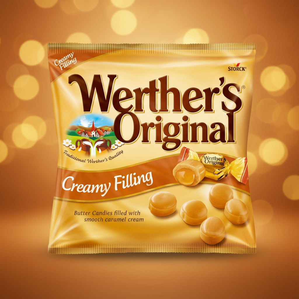 WERTHERS ORIGINAL CREAMY FILLING 125GM