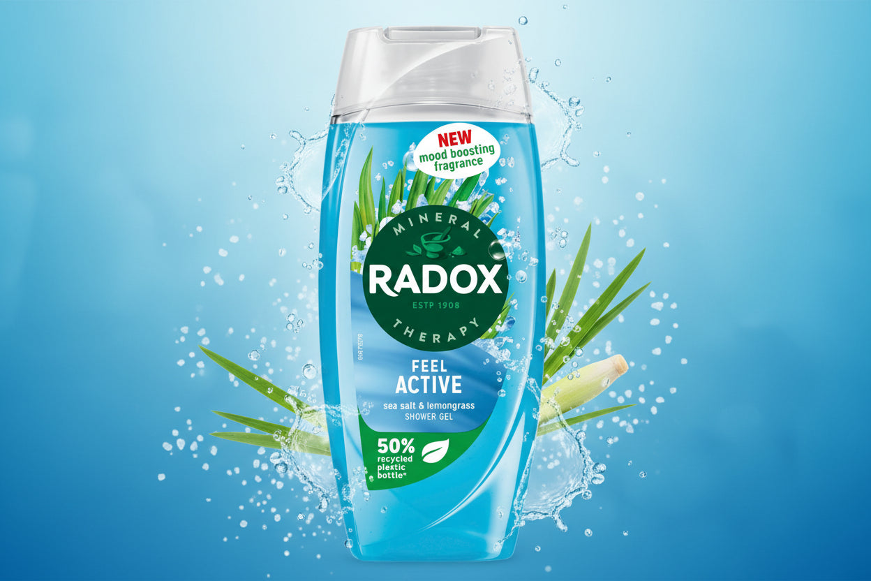 RADOX SHOWER GEL FEEL ACTIVE 225ML