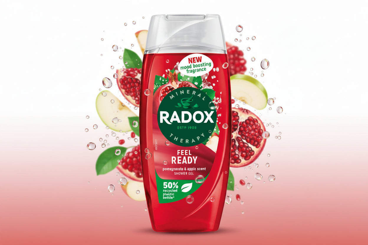 Radox Feel Ready Shower Gel 225ml | 100% Original, Imported from UK 🇬🇧
