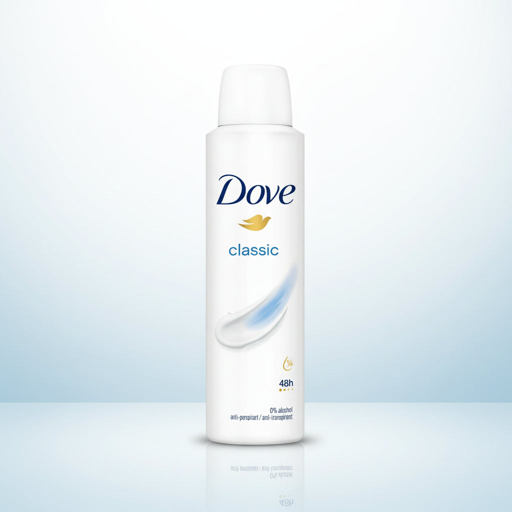 DOVE A/P DEODORANT CLASSIC WOMEN 150ML.