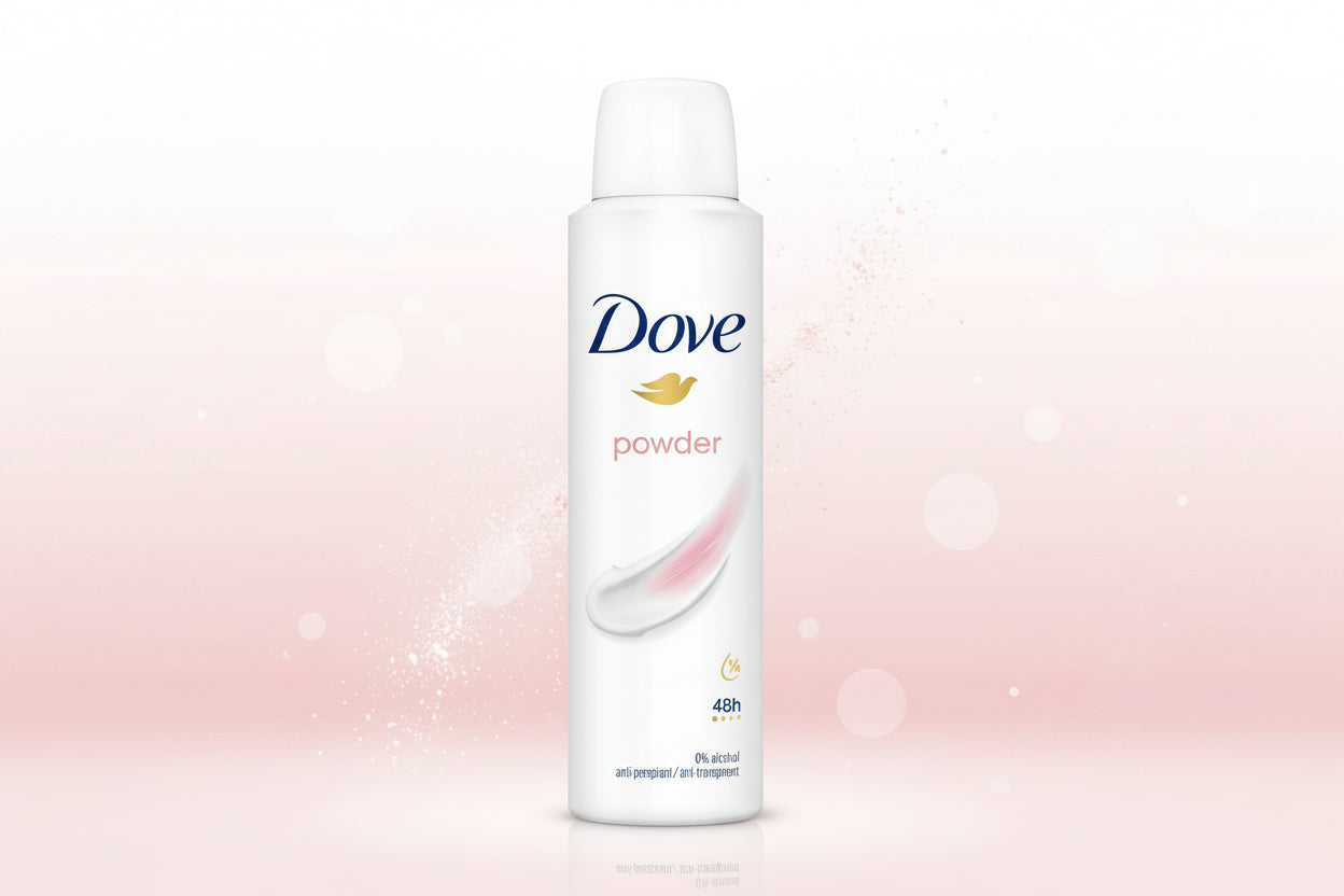 DOVE A/P DEODORANT POWDER WOMEN 150ML.