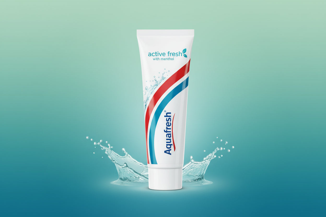 AQUAFRESH TOOTHPASTE ACTIVE FRESH 100ml.