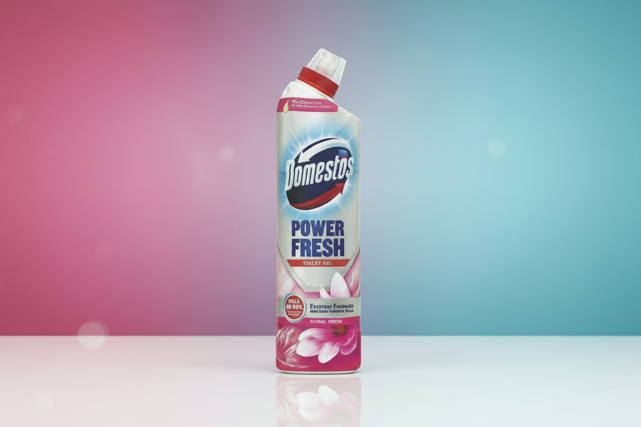 DOMESTOS POWER FRESH TOILET GEL FLORAL 750ML