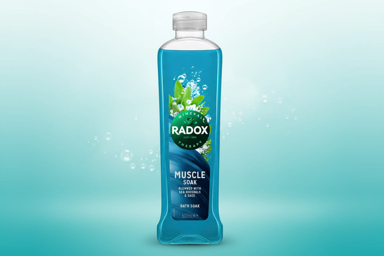 Radox Muscle Soak PM Bath Soak 500ml | 100% Original, Imported from UK π¬π§