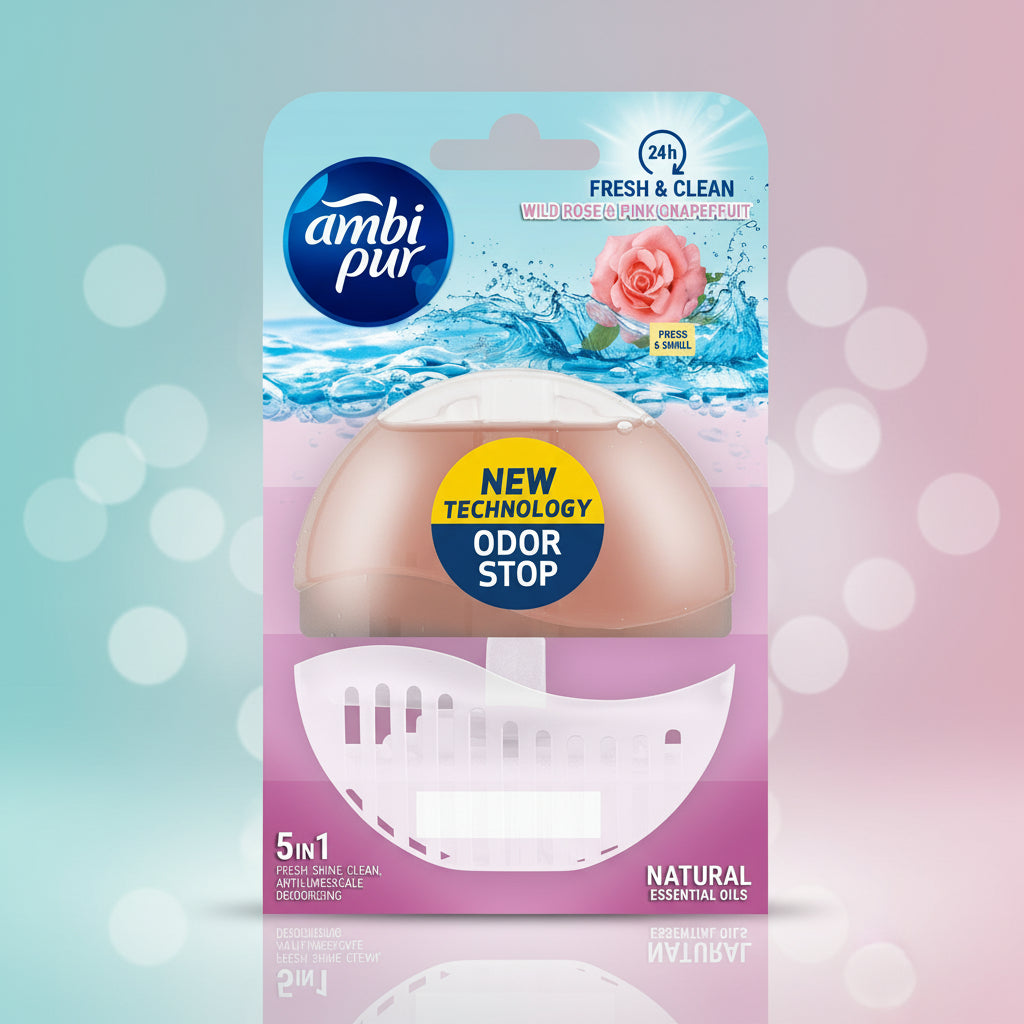 AMBI PUR LIQUID RIM WILD ROSE & GRAPEFRUIT
