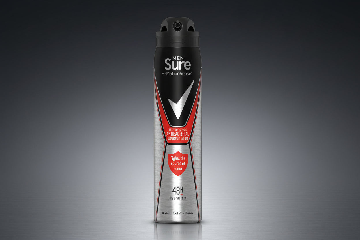 SURE DEODORANT MEN ANTI BACTERIAL 250ML