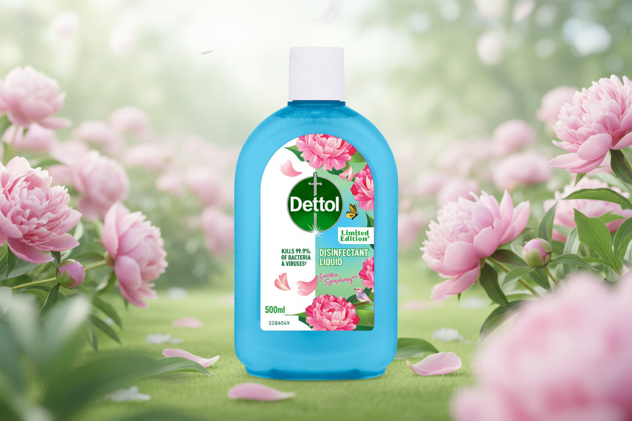 DETTOL LIQUID GARDEN SYMPHONY 500ML.
