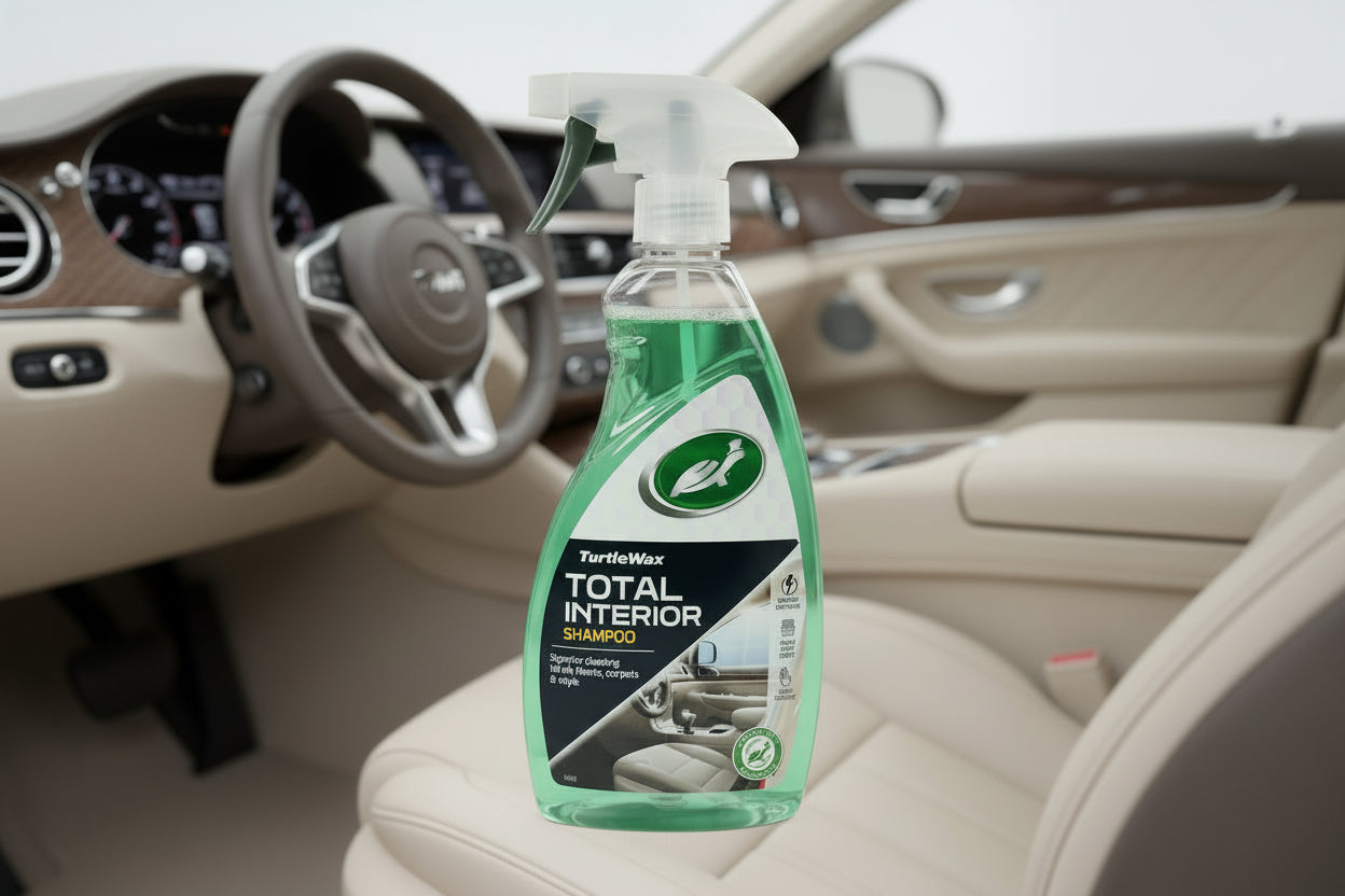 TURTLE WAX SHAMPOO TOTAL INTERIOR 500ML.