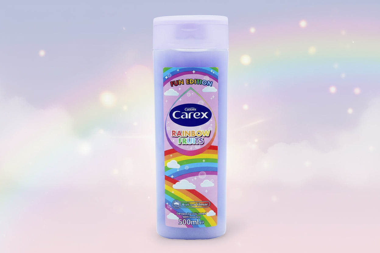 Carex Shower Gel Rainbow Fruits 500ml | 100% Original, Imported from UK 🇬🇧