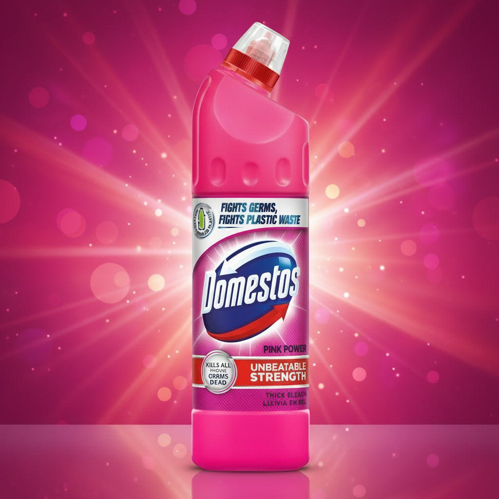 DOMESTOS BLEACH PINK 750ML.