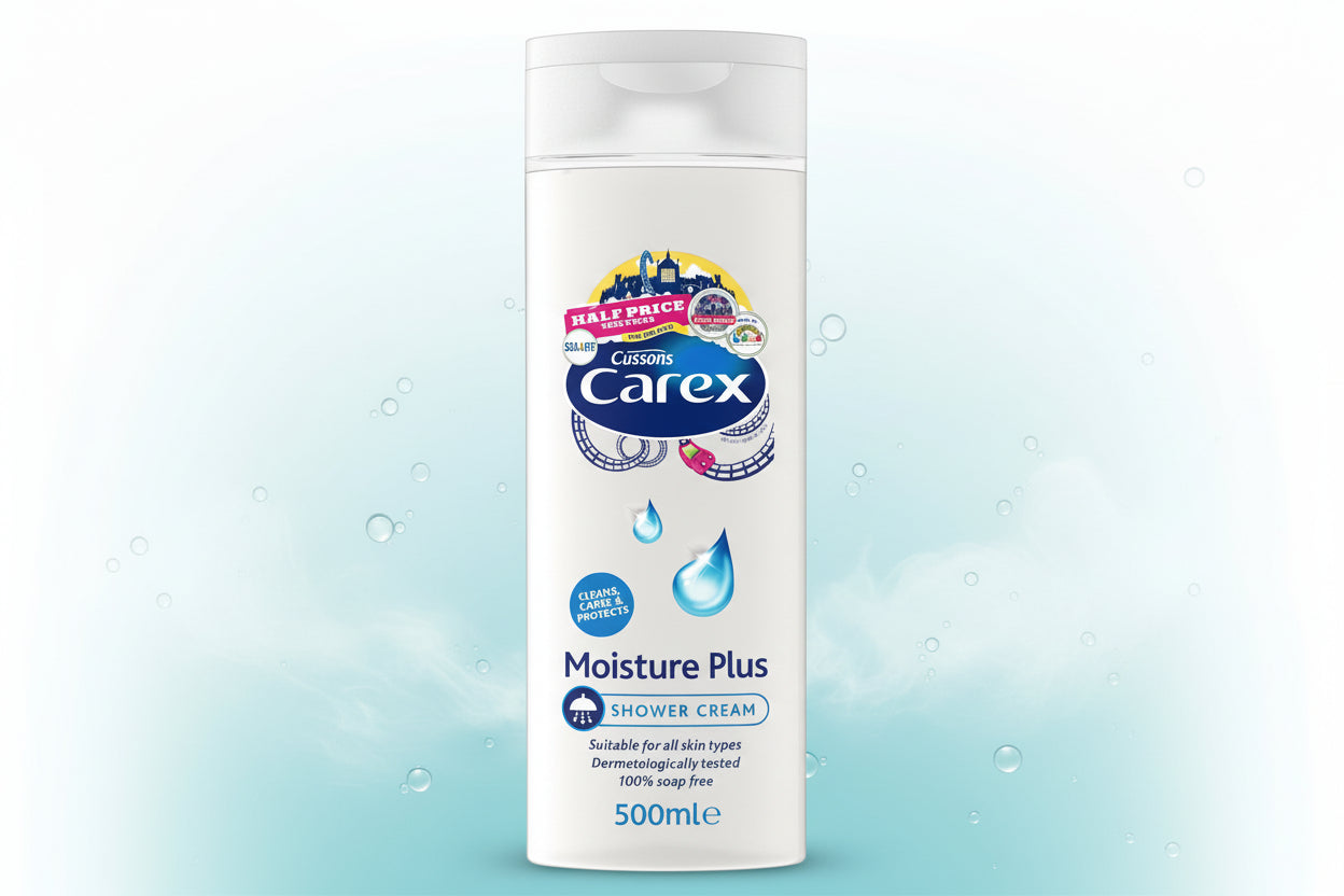 Carex Moisture Plus Shower Gel 500ml | 100% Original, Imported from UK 🇬🇧