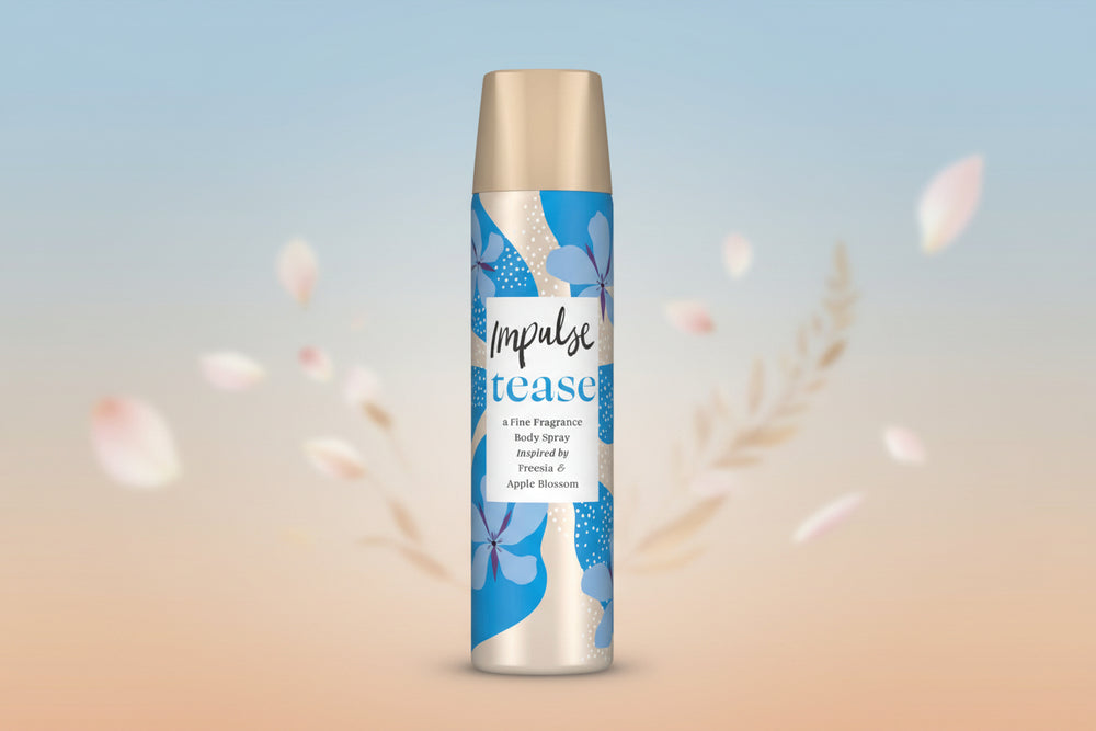 Impulse Body Spray Tease 75ml – Flirty Feminine Fragrance