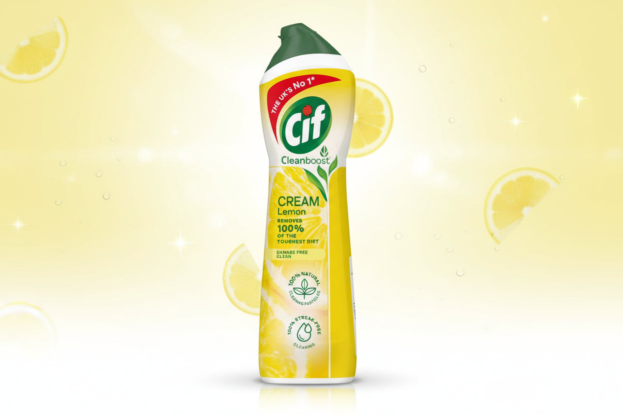 CIF CREAM LEMON FRESH 500ML.