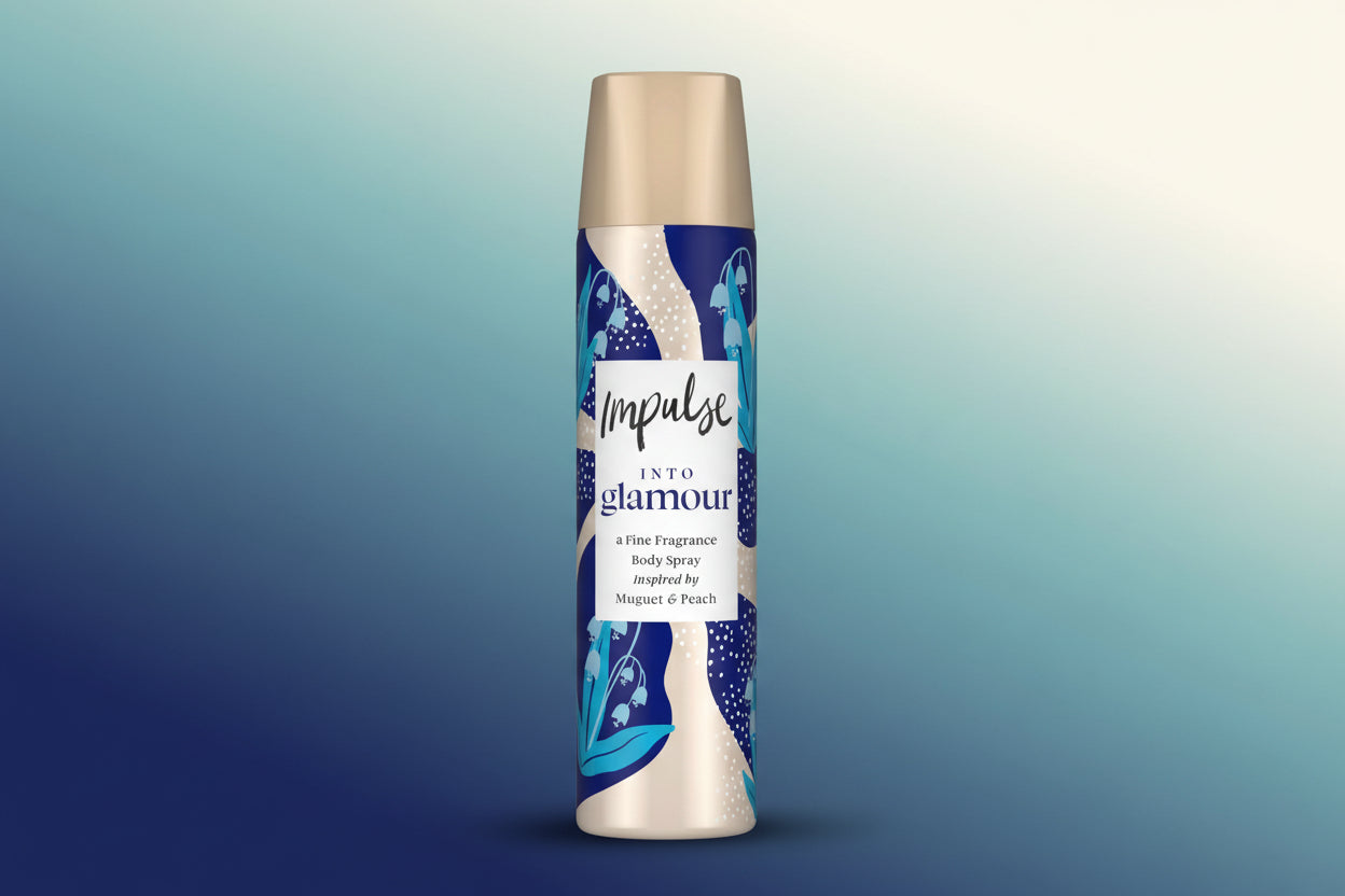 IMPULSE BODY SPRAY INTO GLAMOUR 75ML
