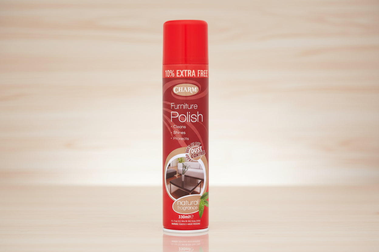 CHARM POLISH FURNITURE NATUR 330ML.