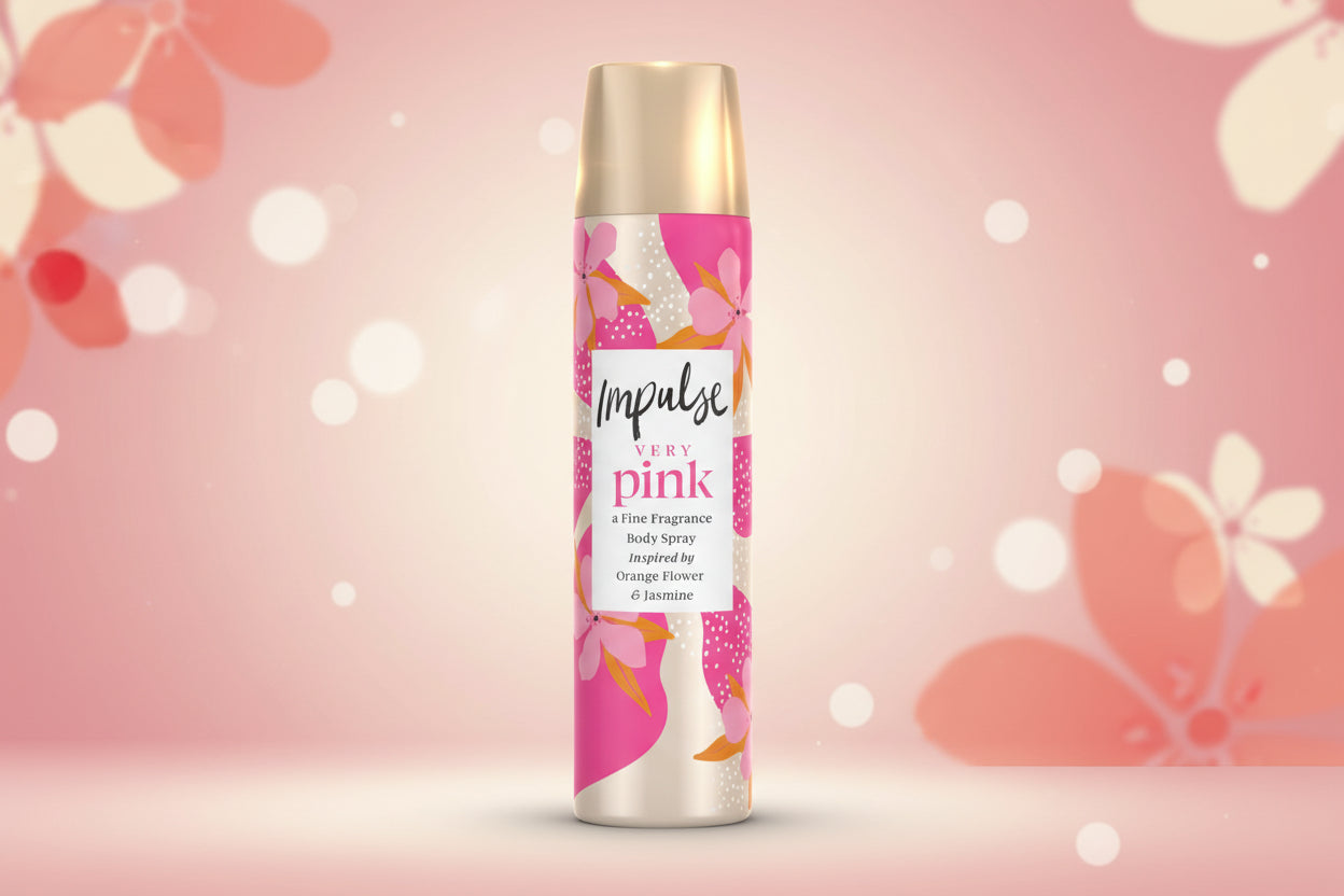 IMPULSE BODY SPRAY VERY PINK 75ML