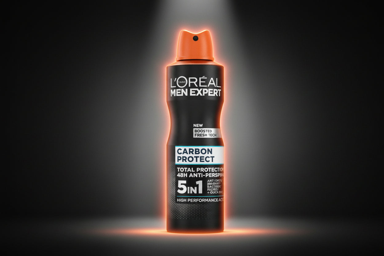 LOréal Men Expert Carbon Protect 5-in-1 Anti-Perspirant 150ml | Imported from UK 🇬🇧