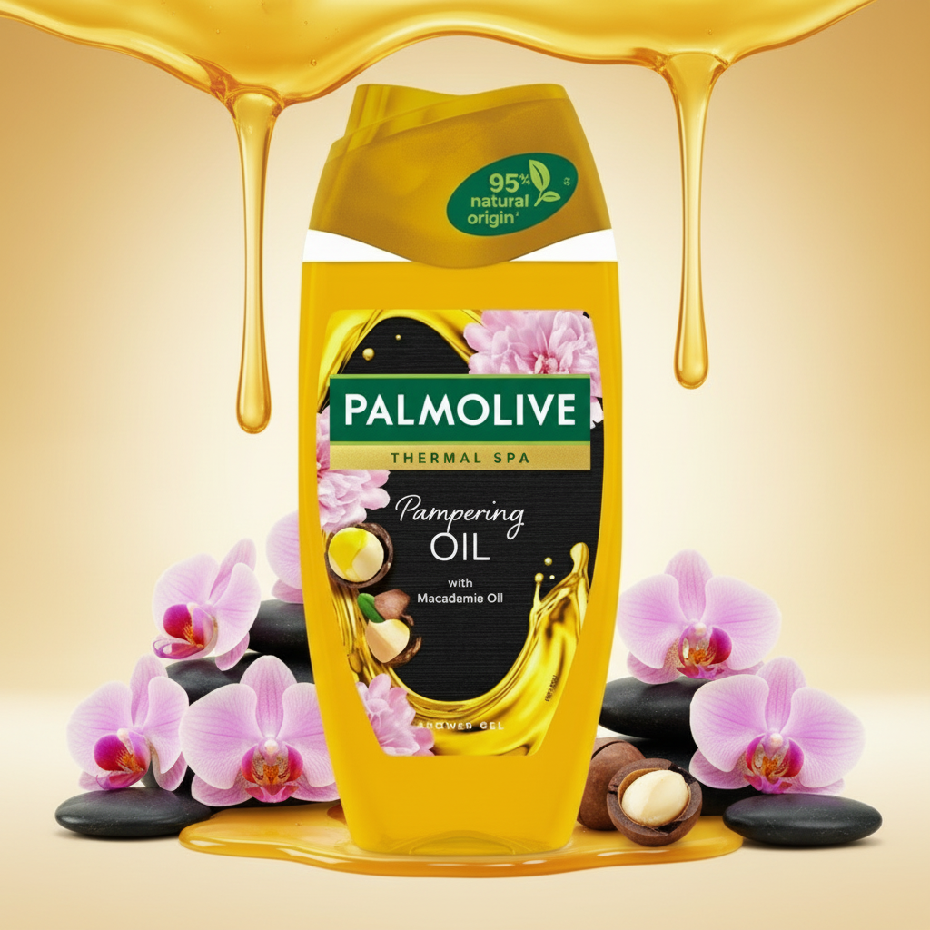 PALMOLIVE SHOWER GEL THERMAL SPA PAMPERING 250ML