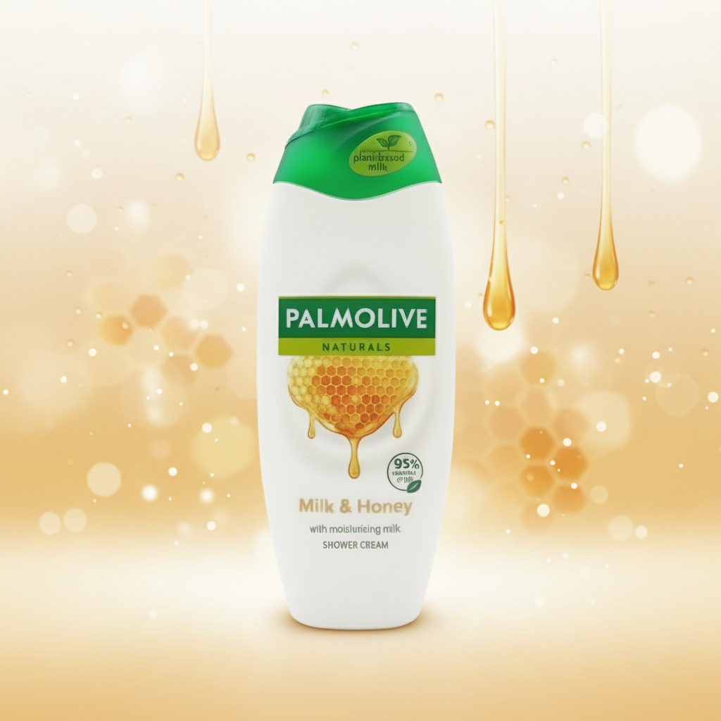 PALMOLIVE SHOWER GEL NATURALS MILK & HONEY 500ML