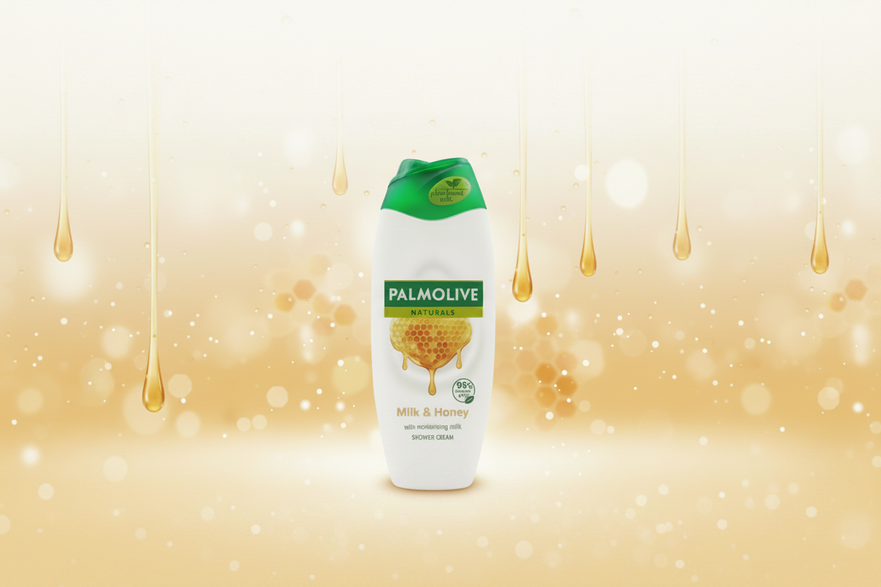 PALMOLIVE SHOWER GEL NATURALS MILK & HONEY 500ML