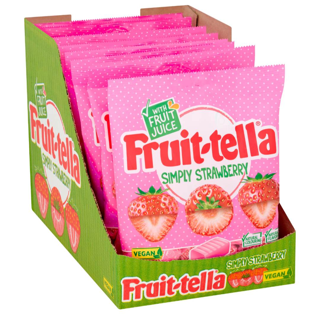 FRUITTELLA SIMPLY STRAWBERRY MIX 01/26 170GM