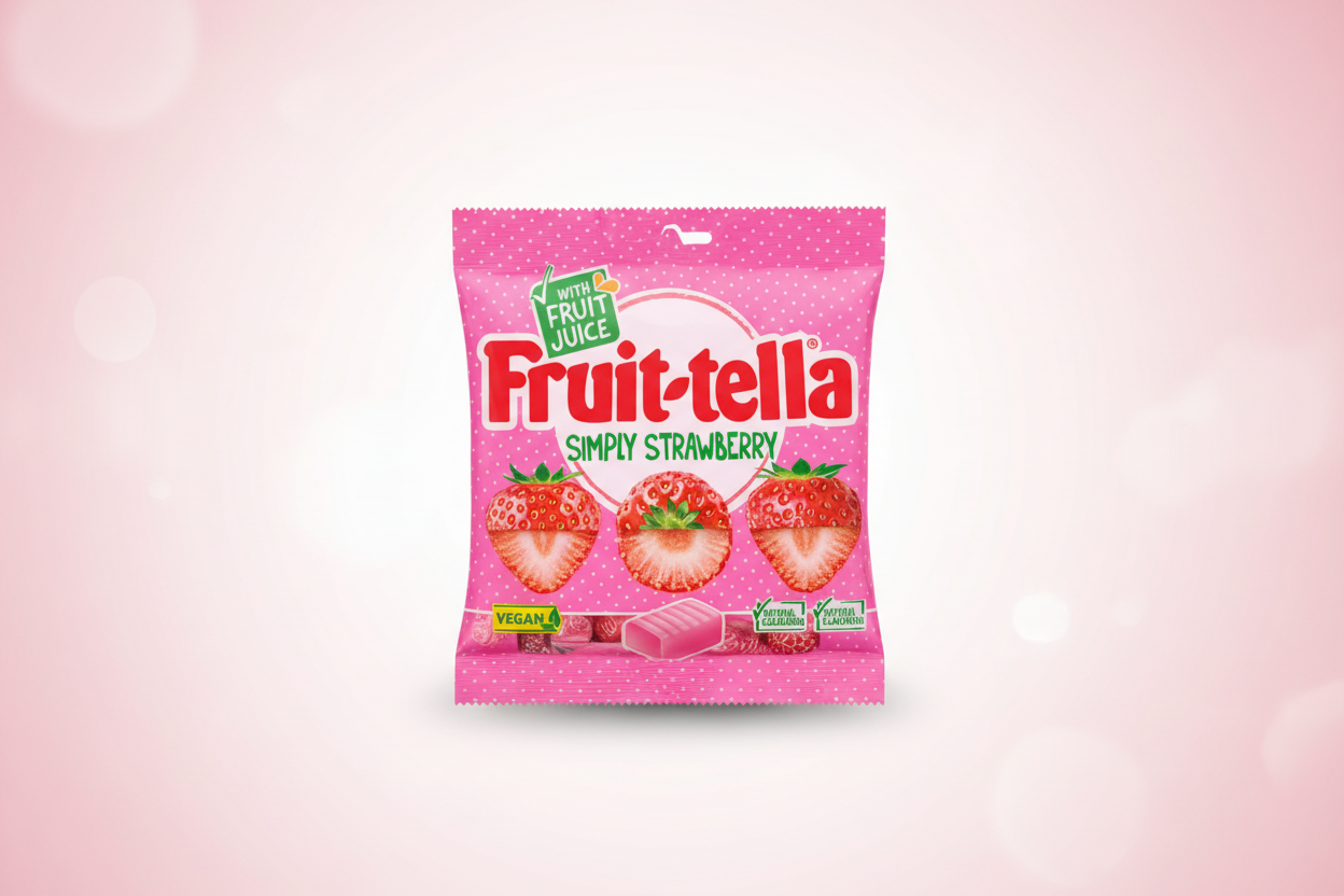 FRUITTELLA SIMPLY STRAWBERRY MIX 170GM