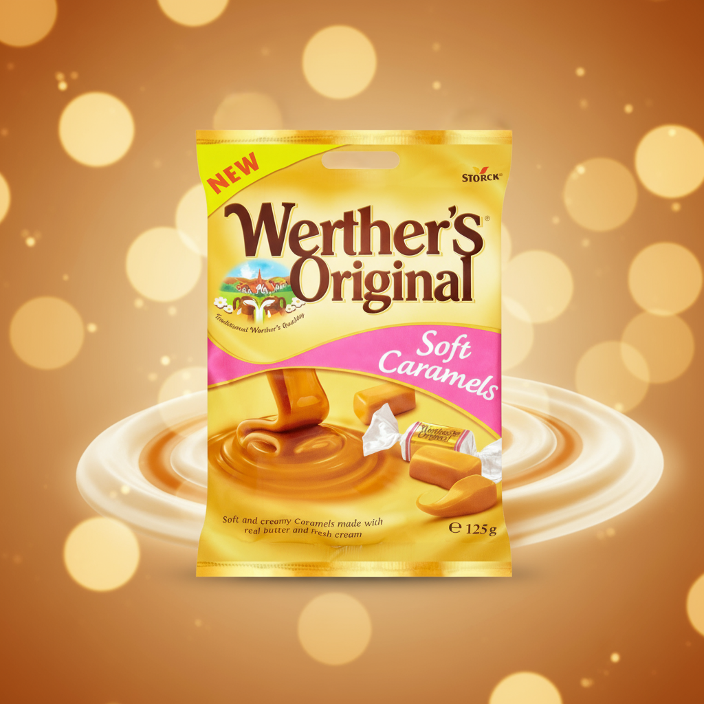 WERTHERS ORIGINAL SOFT CARAMELS 125GM