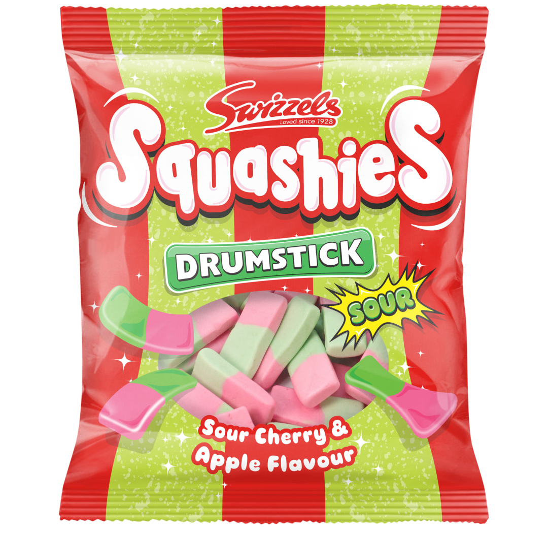 SQUASHIES SOUR CHERRY 01/26 140GM