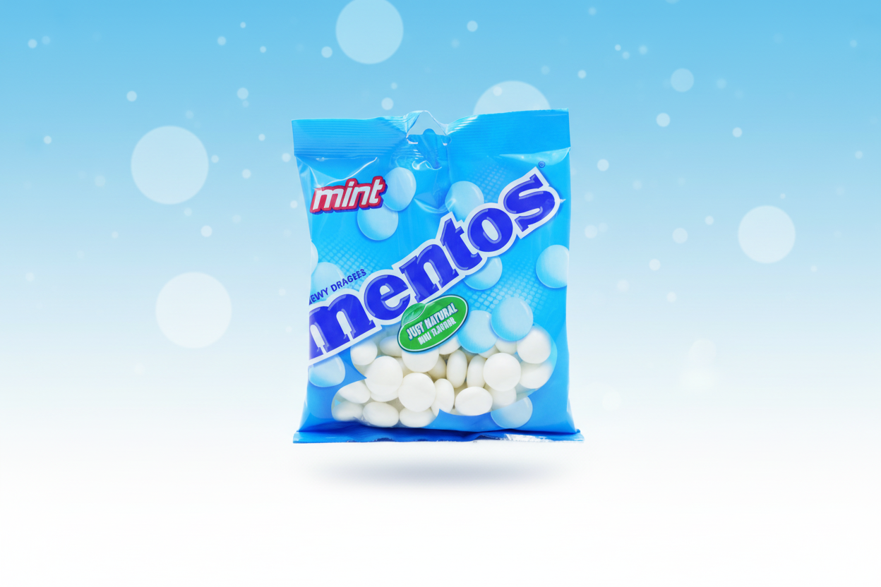 MENTOS MINT BAG 04/27 150mg