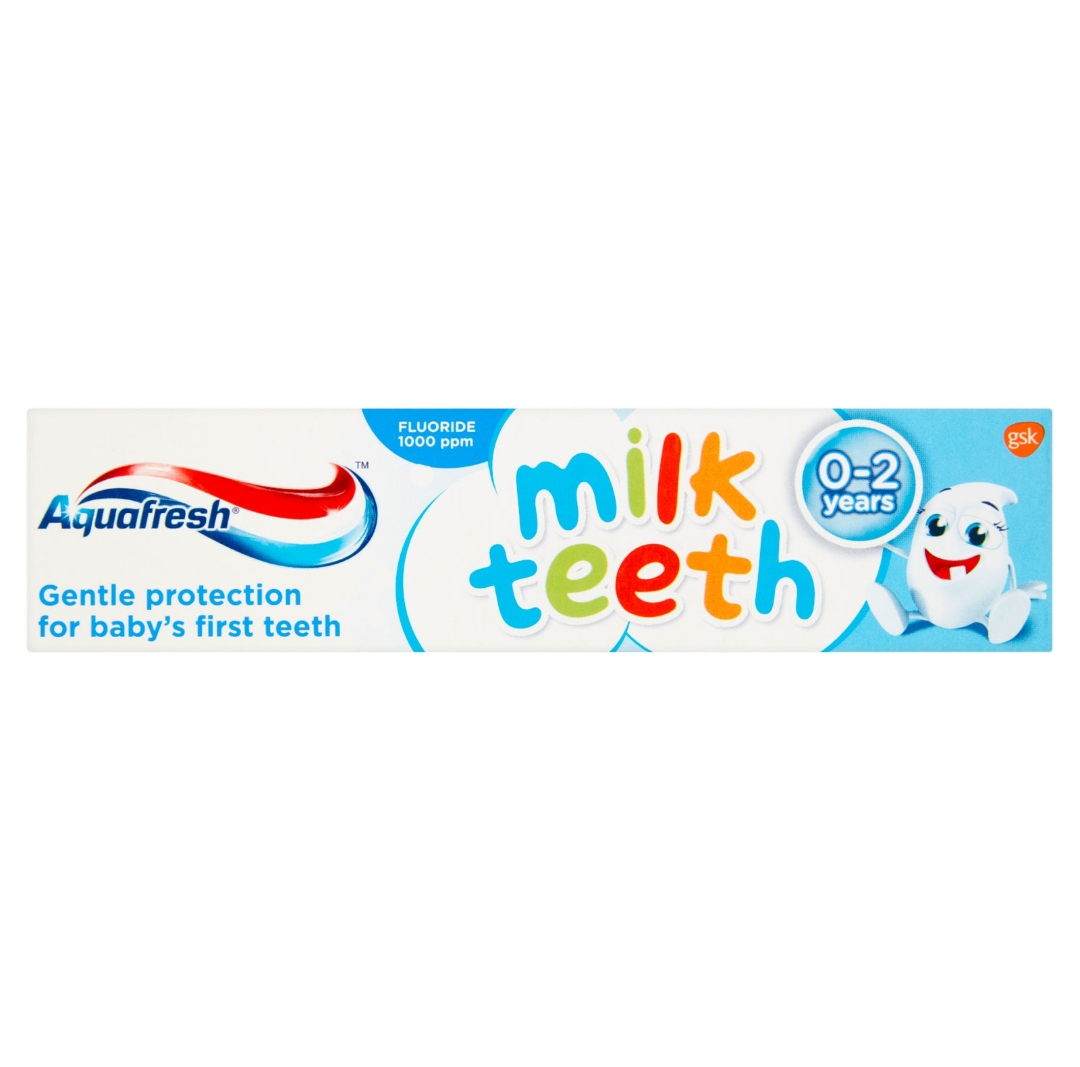 AQUAFRESH TOOTHPASTE MILK TEETH 22/01/27 50ML