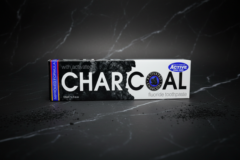 BEAUTY FORMULAS TOOTHPASTE ACTIVE CHARCOAL 125ML
