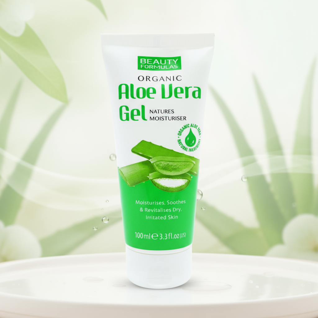 BEAUTY FORMULAS ORGANIC ALOE VERA GEL 100ML