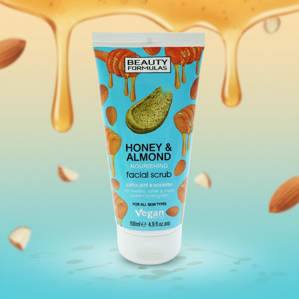 BEAUTY FORMULAS FACE SCRUB HONEY & ALMOND 150ML