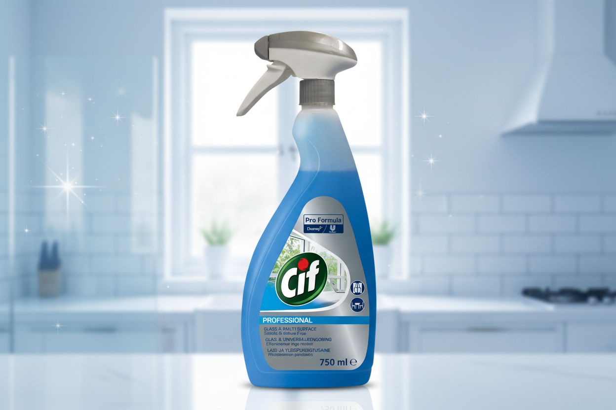 CIF GLASS & MULTI SURFACE SPRAY 750ML