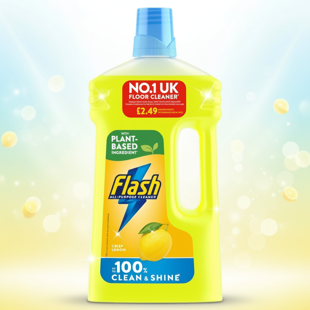 FLASH LIQUID ALL PURPOSE LEMON 950ML