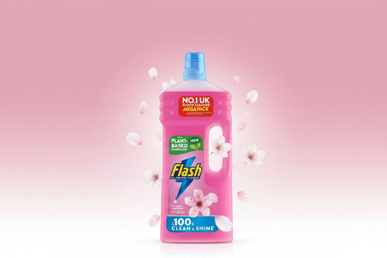 FLASH LIQUID ALL PURPOSE BLOSSOMS & BREEZE 1.5 LTR