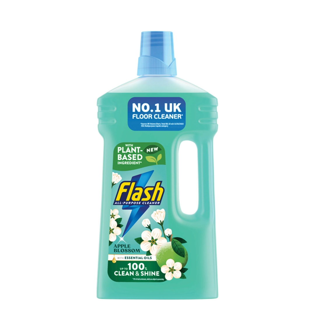FLASH LIQUID ALL PURPOSE APPLE BLOSSOM 1 LTR