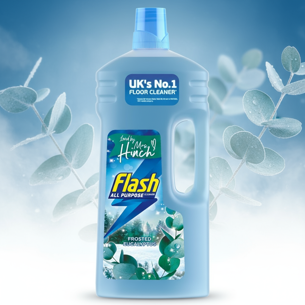 FLASH ALL PURPOSE LIQUID FROSTED EUCALYPTUS (C) 1.5 LTR